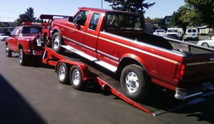 towing extended cab truck